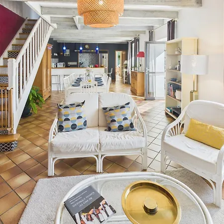 펜션 Maison Pour 10 Personnes Avec Grand Exterieur