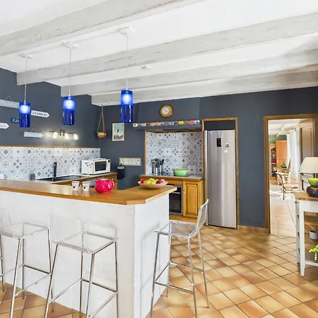 펜션 Maison Pour 10 Personnes Avec Grand Exterieur *